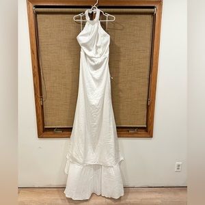 Lulus Bridal Dress (never worn-tags on)